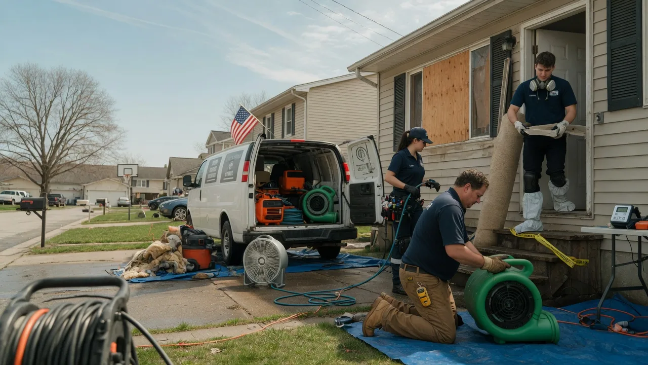 Water Damage Restoration in Randolph, WI near me